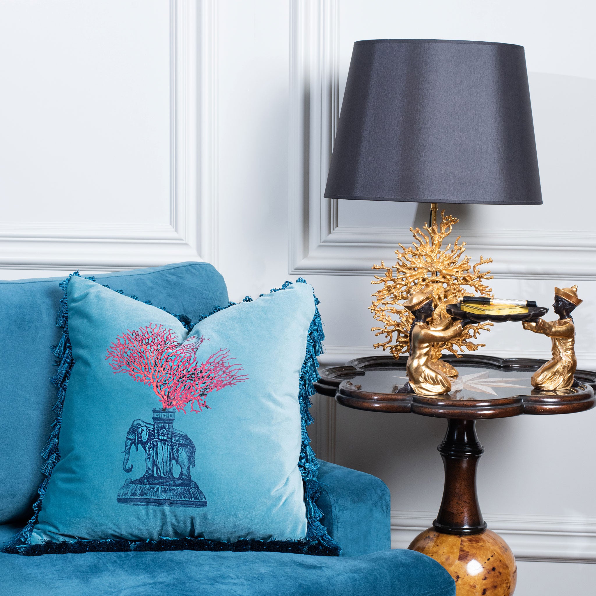 Ceylon Velvet Cushion
