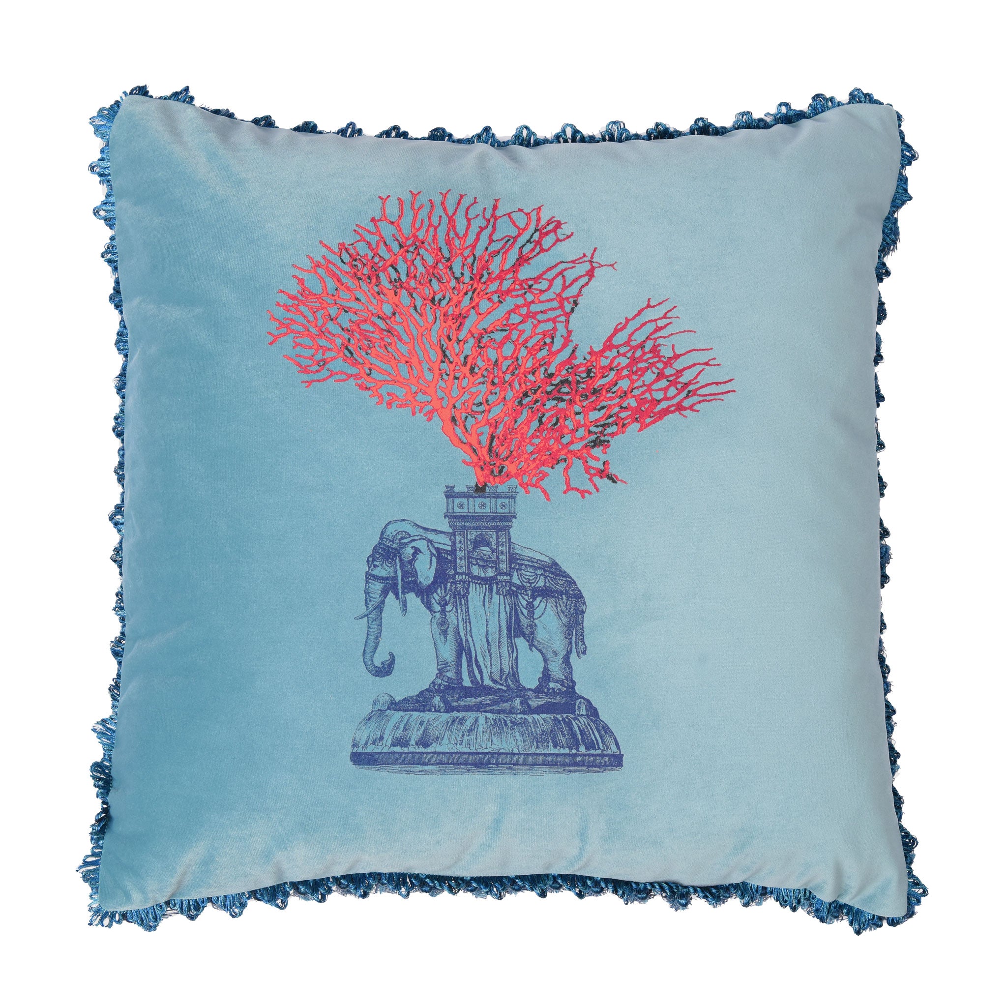 Ceylon Velvet Cushion