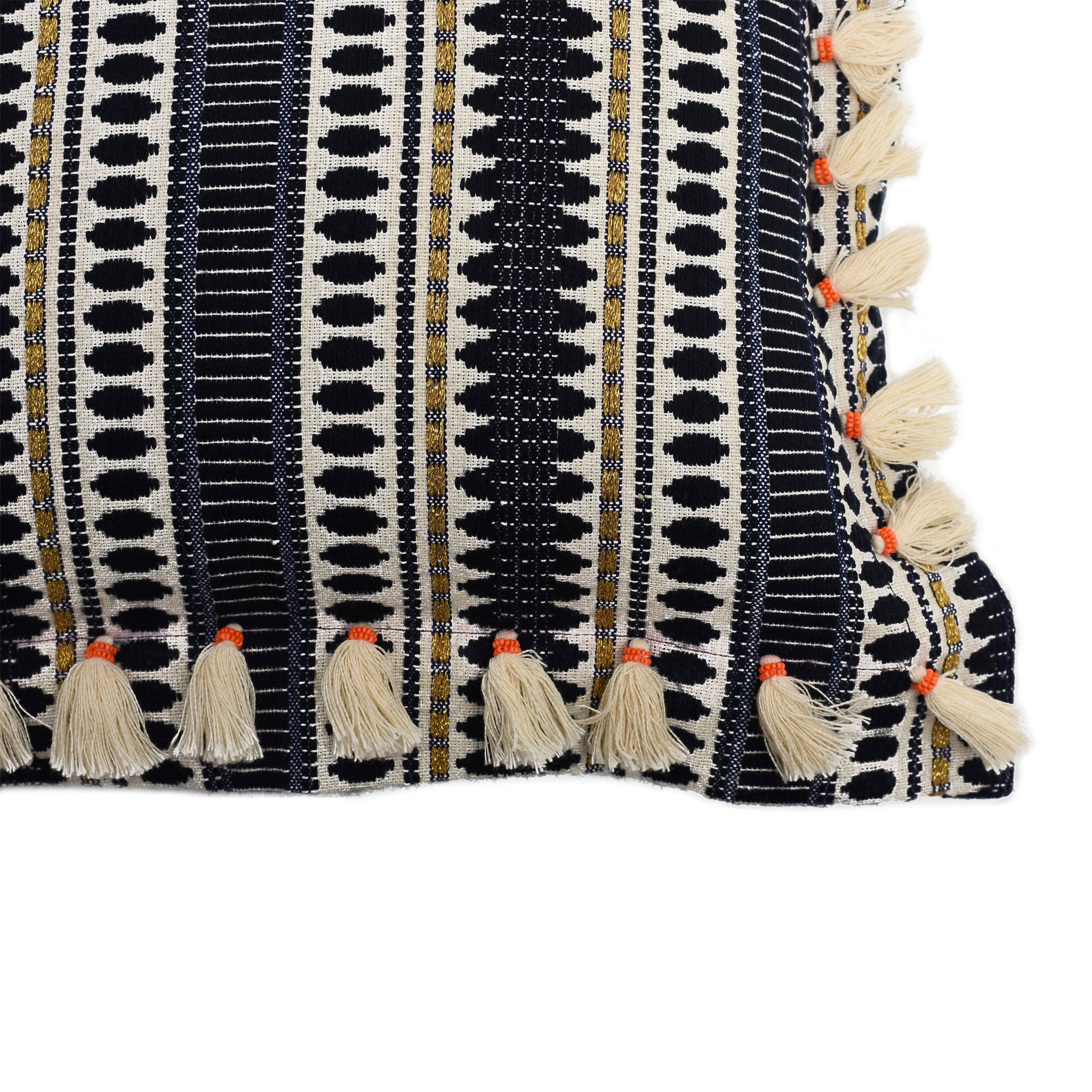 Bedawi Navy Cotton Cushion