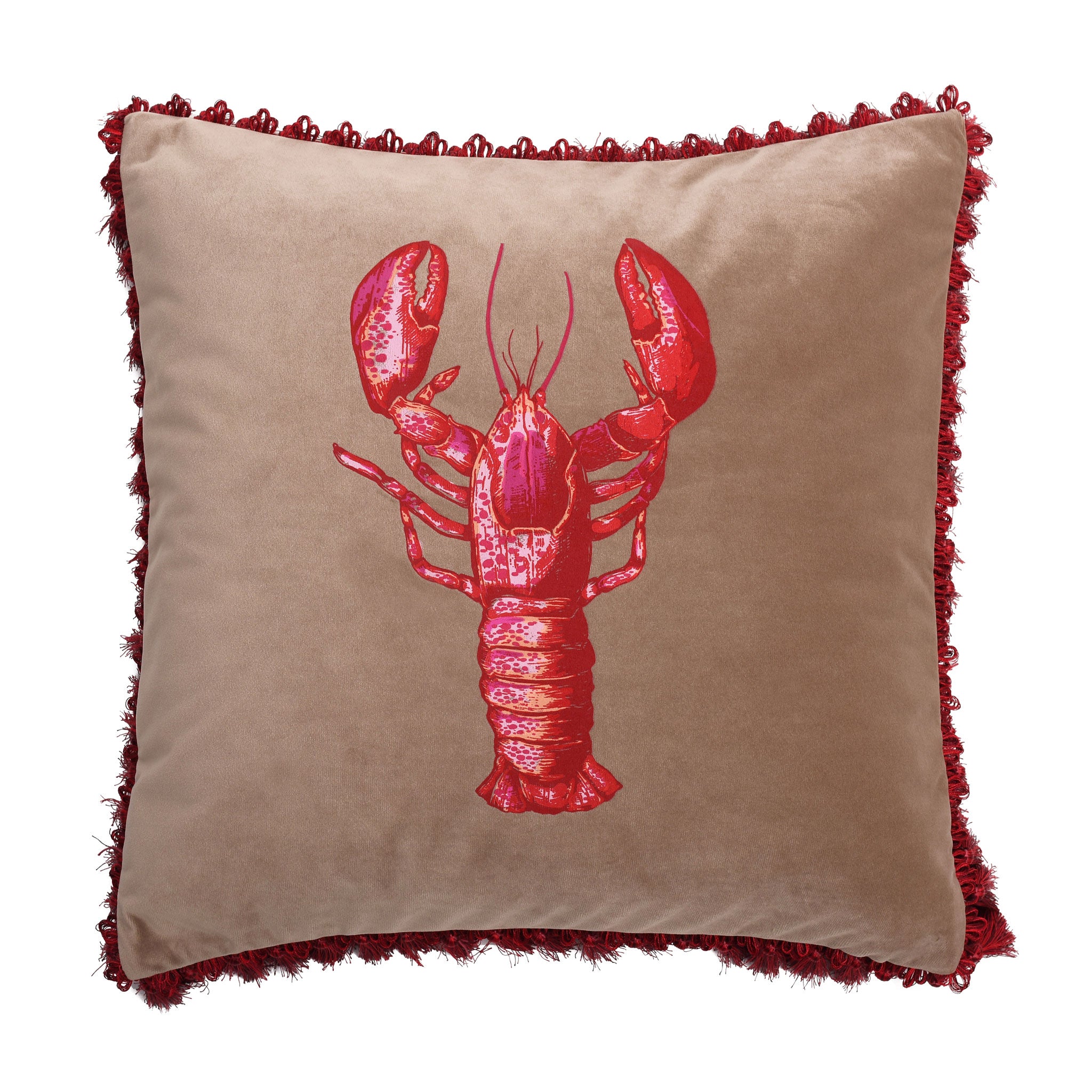 Langosta Velvet Cushion