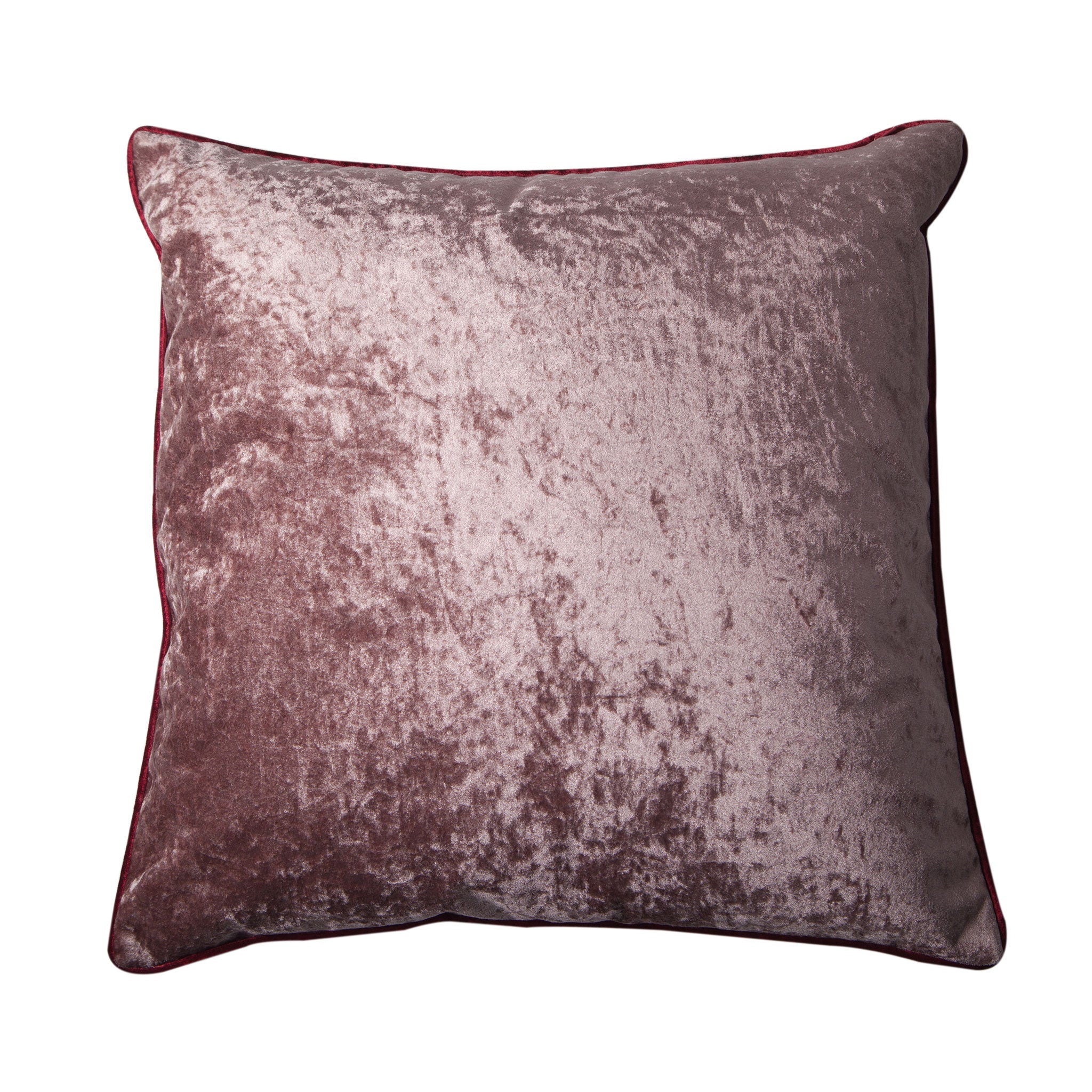 Berry & Rose Taupe Velvet Cushion