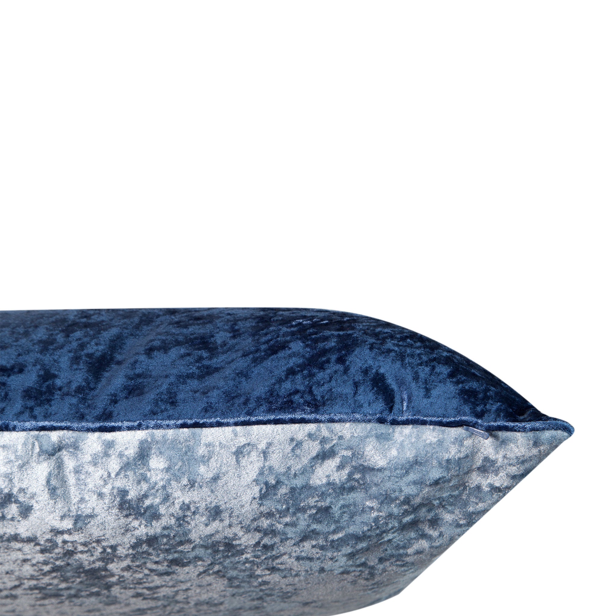 Sapphire & Light Blue Velvet Cushion