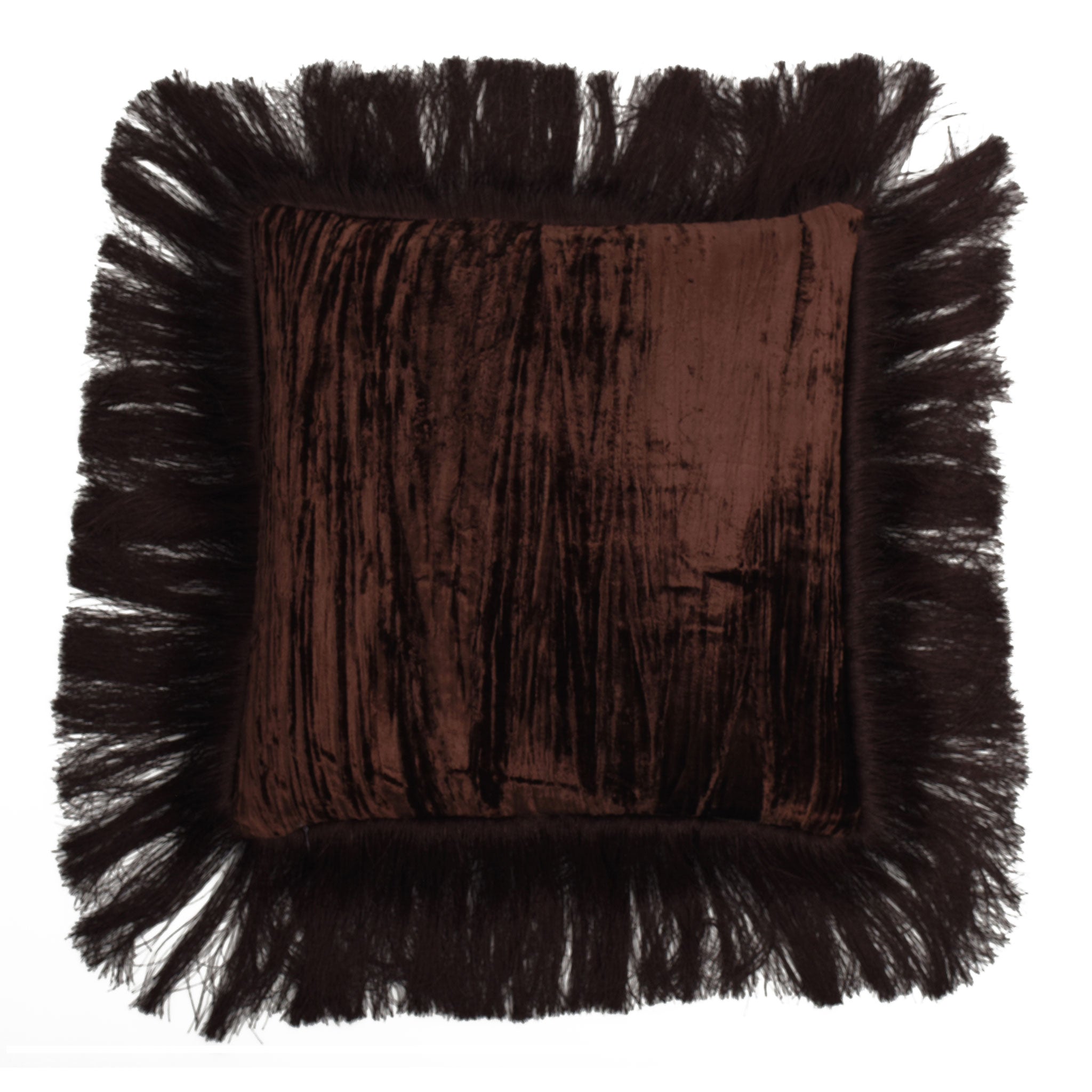 Aqua Chintz Silk Cushion