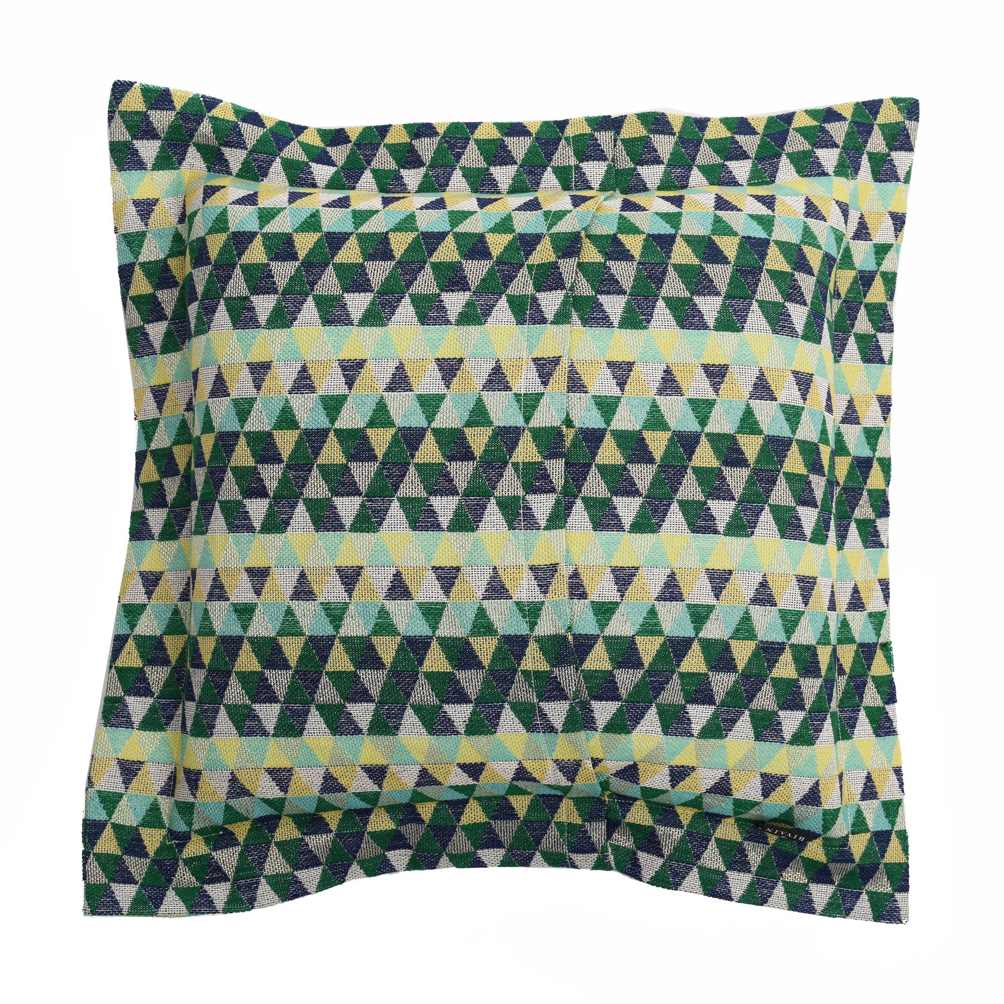 Bedawi Chartreuse Cotton Cushion
