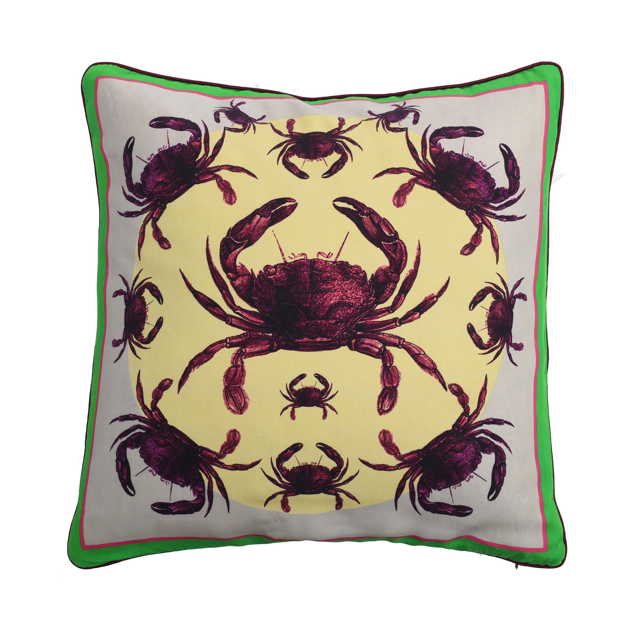 Crab Silk Cushion