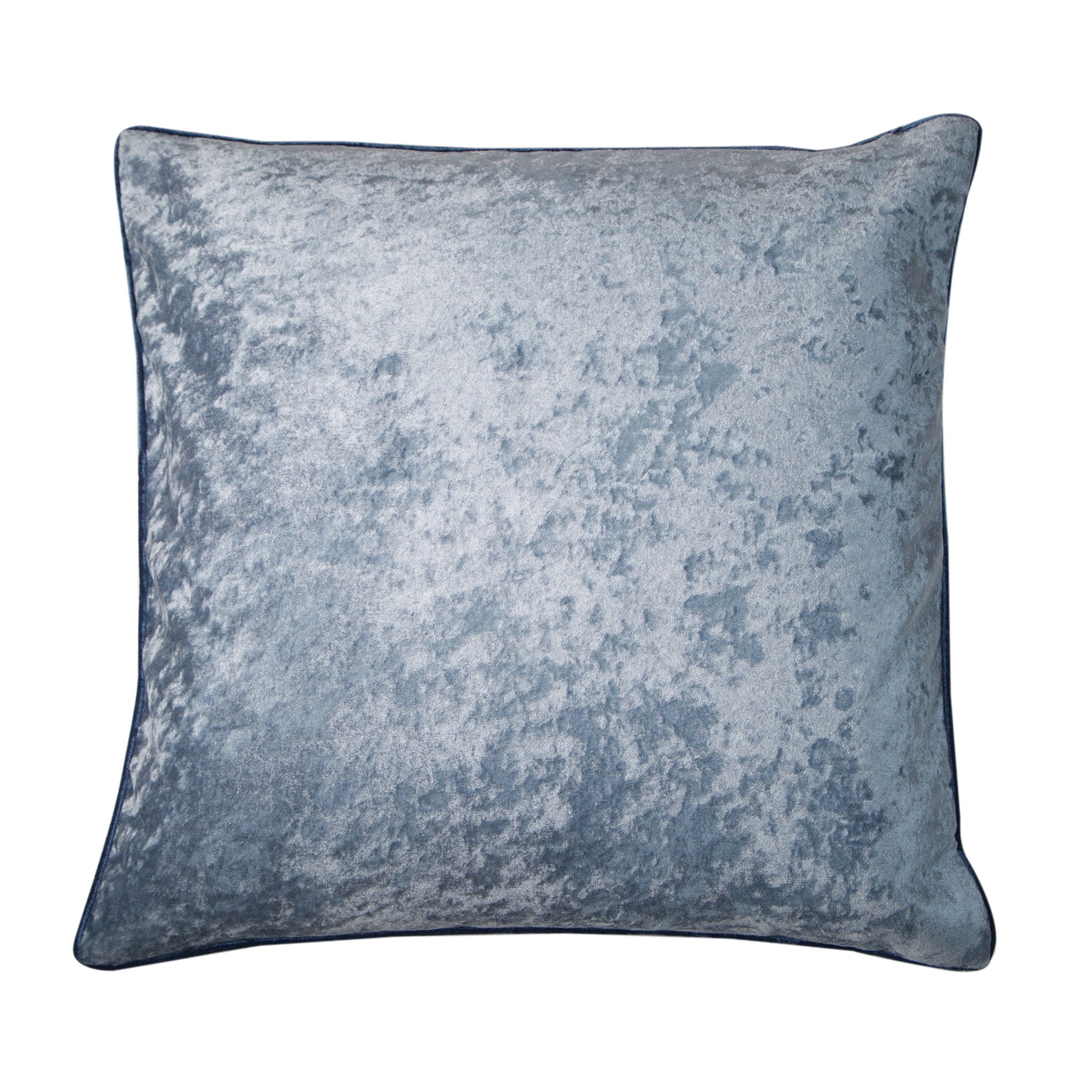 Sapphire & Light Blue Velvet Cushion